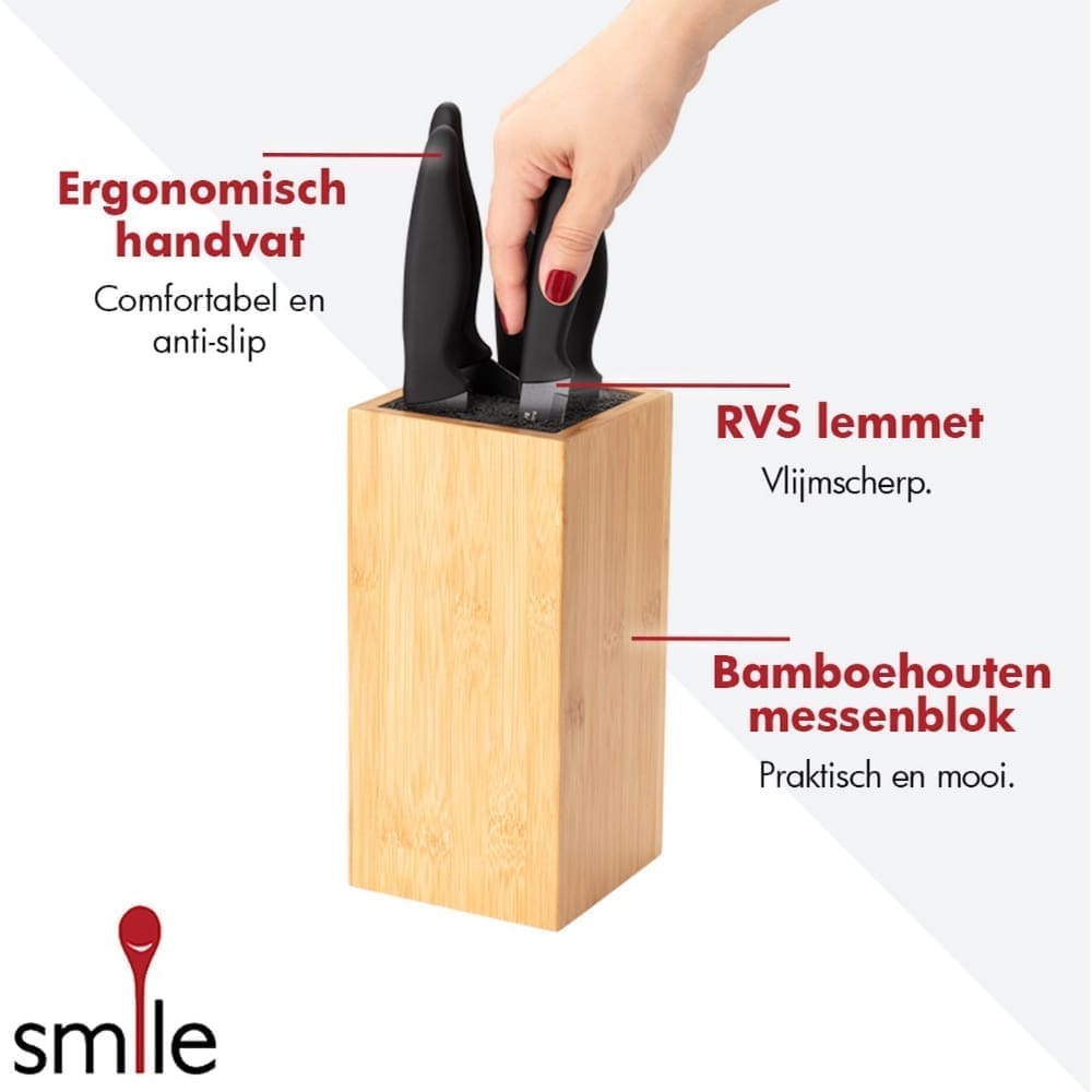 Smile - Messenset met Blok - SNS-5