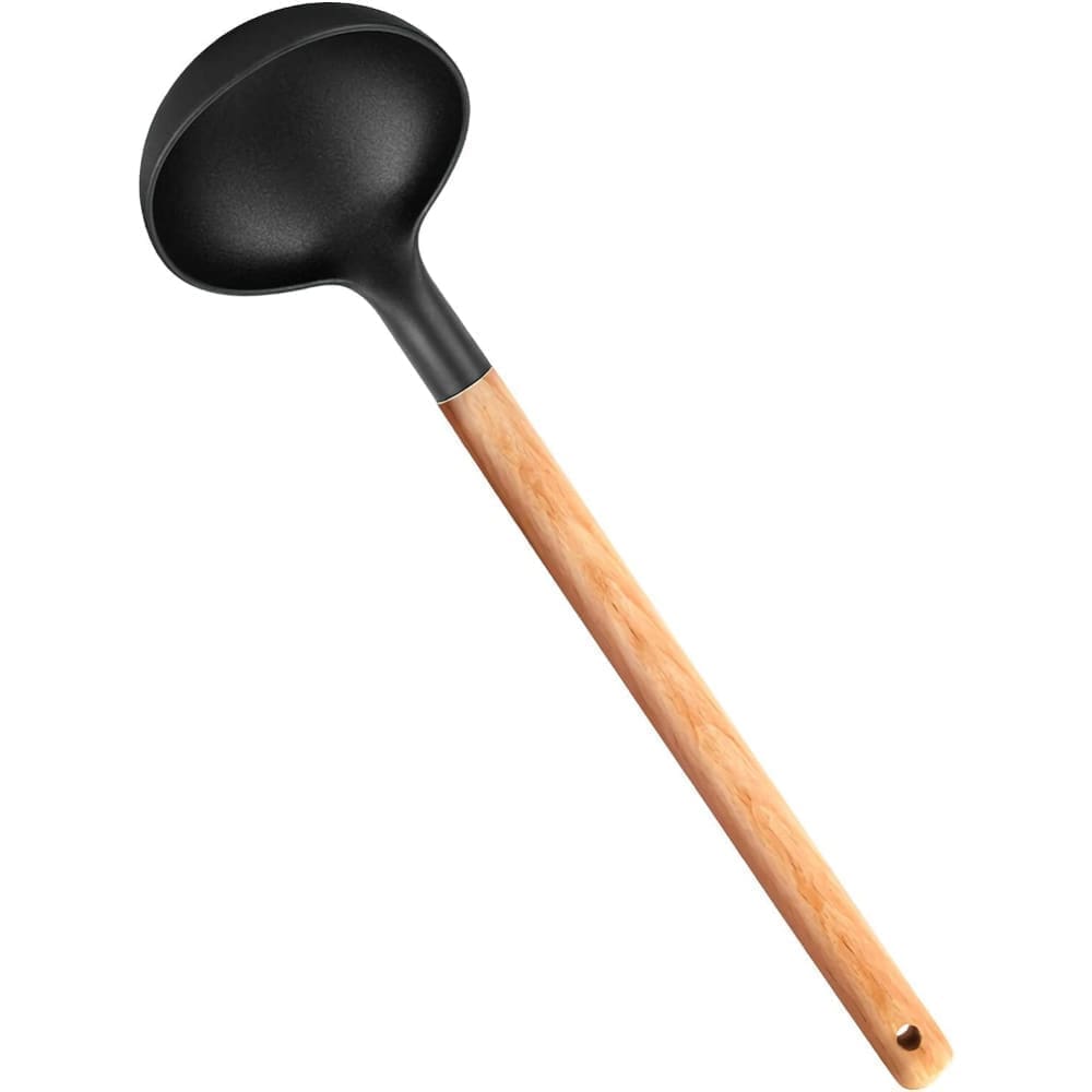 Smile - Set van 4 stuks Keukengerei - Complete Set Keukenspatels Beukenhout