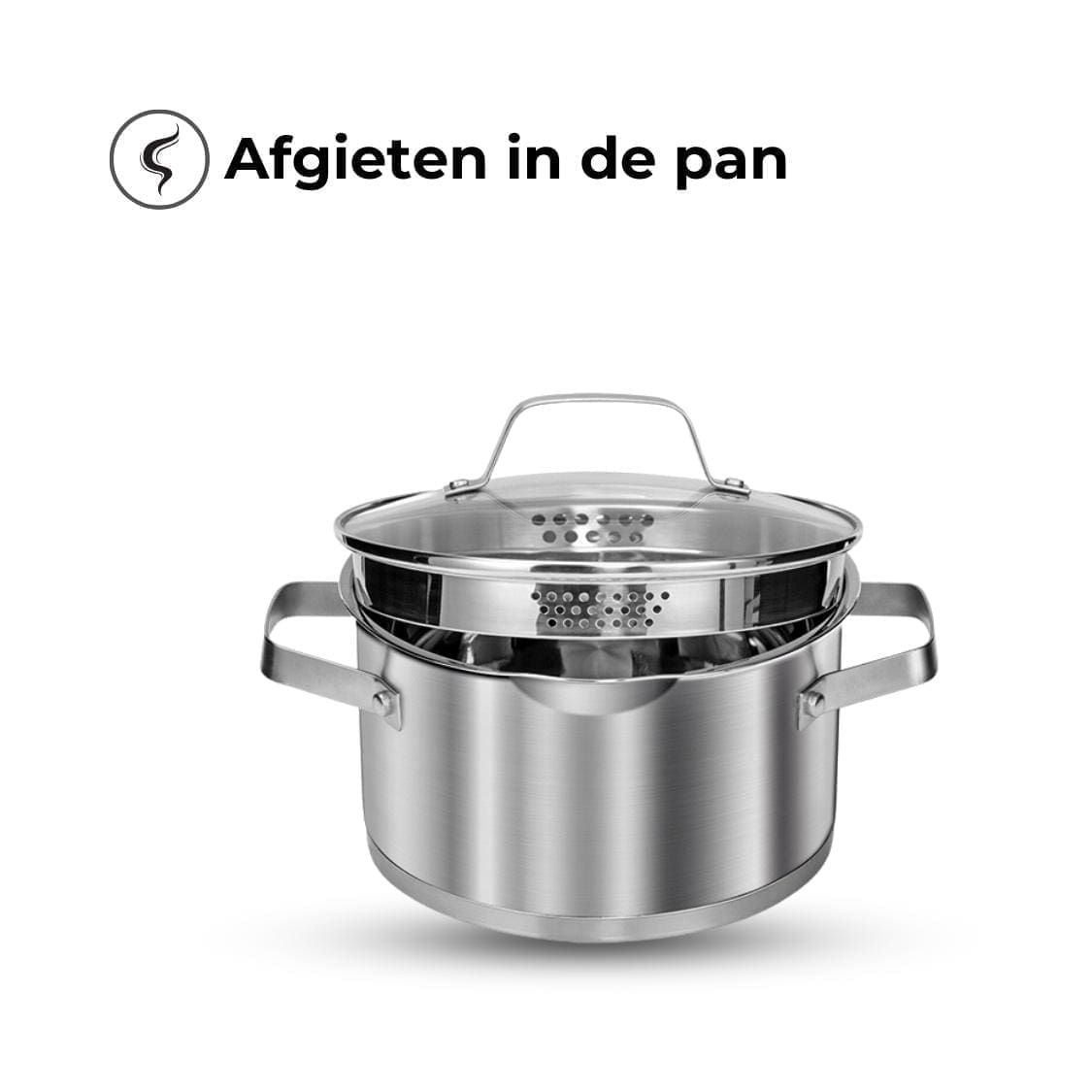 Smile - Pannenset - RVS - MGK-11