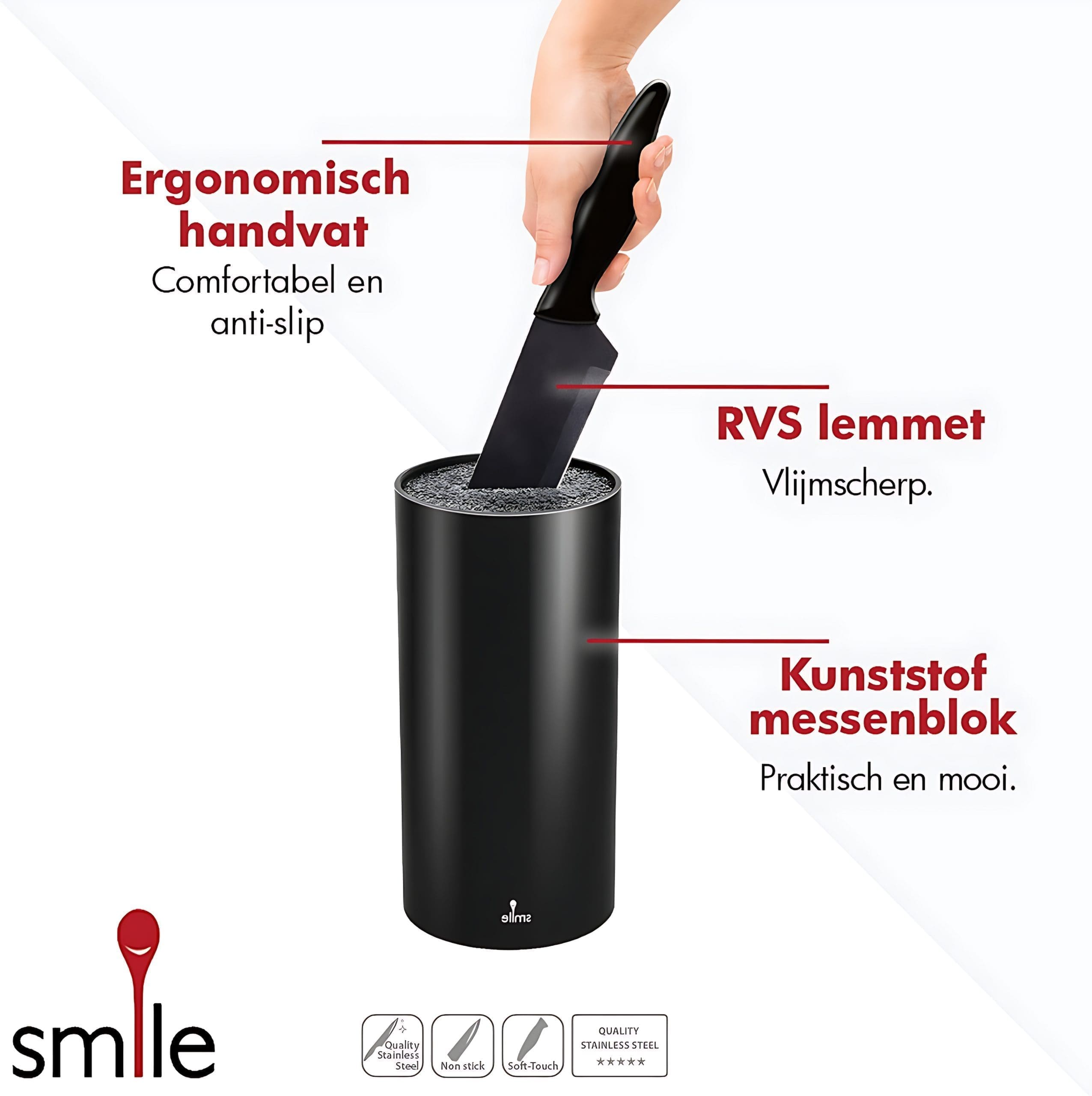 Smile - Messenset met Blok - SNS-3