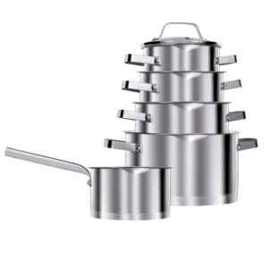 Smile - Pannenset - RVS - MGK-11