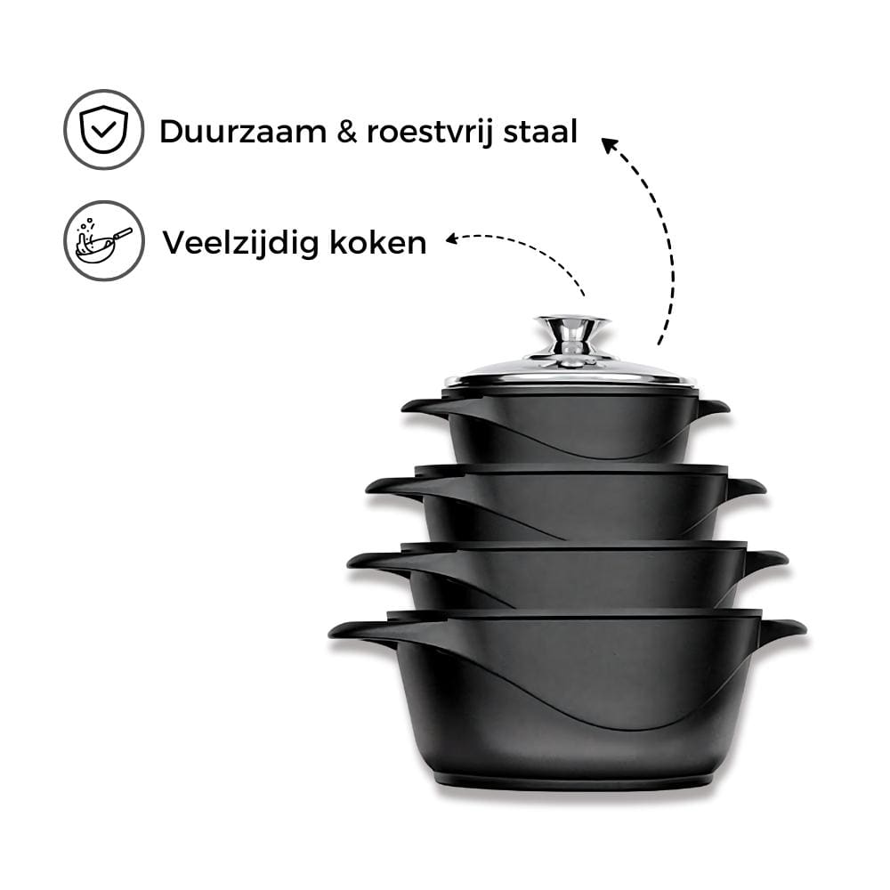 Smile – Pannenset – Gietaluminium – MGK-12