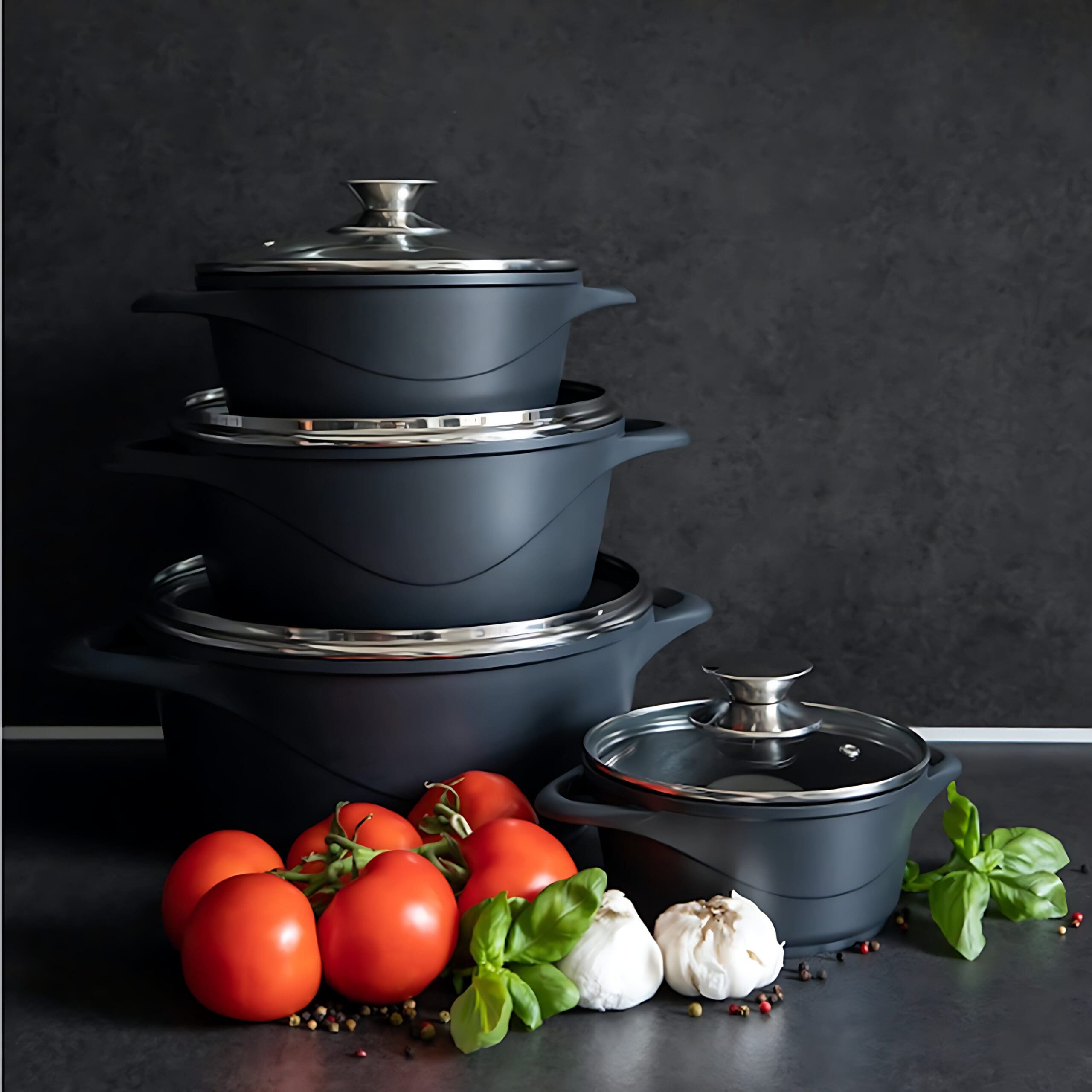 Smile – Pannenset – Gietaluminium – MGK-12